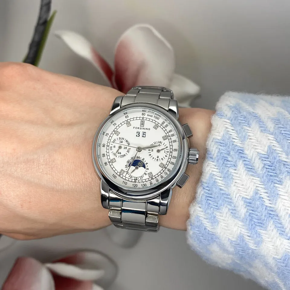 Forsining 6918 Silver-White, фото 4