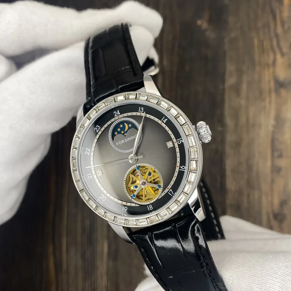 Forsining 8257 Silver-Black, фото 2
