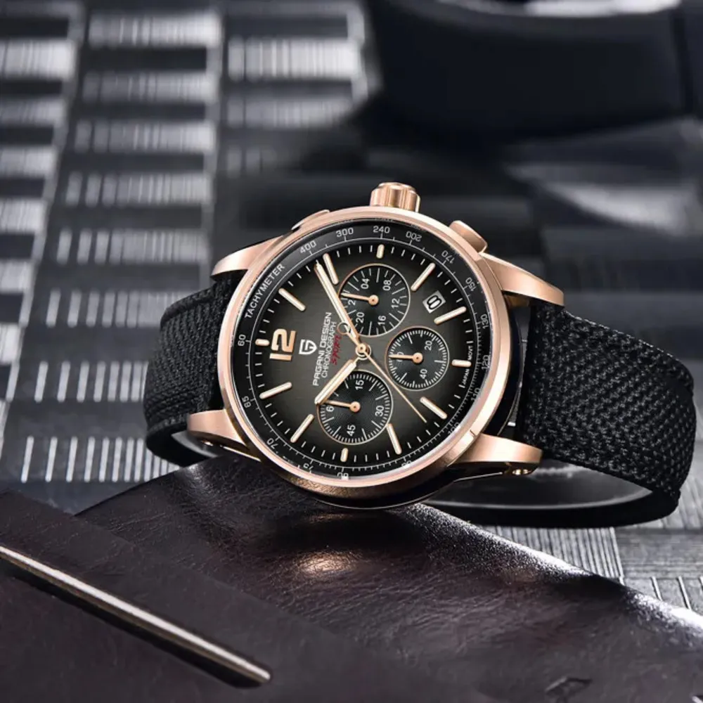Pagani Design YS008 Rose Gold-Black, фото 2