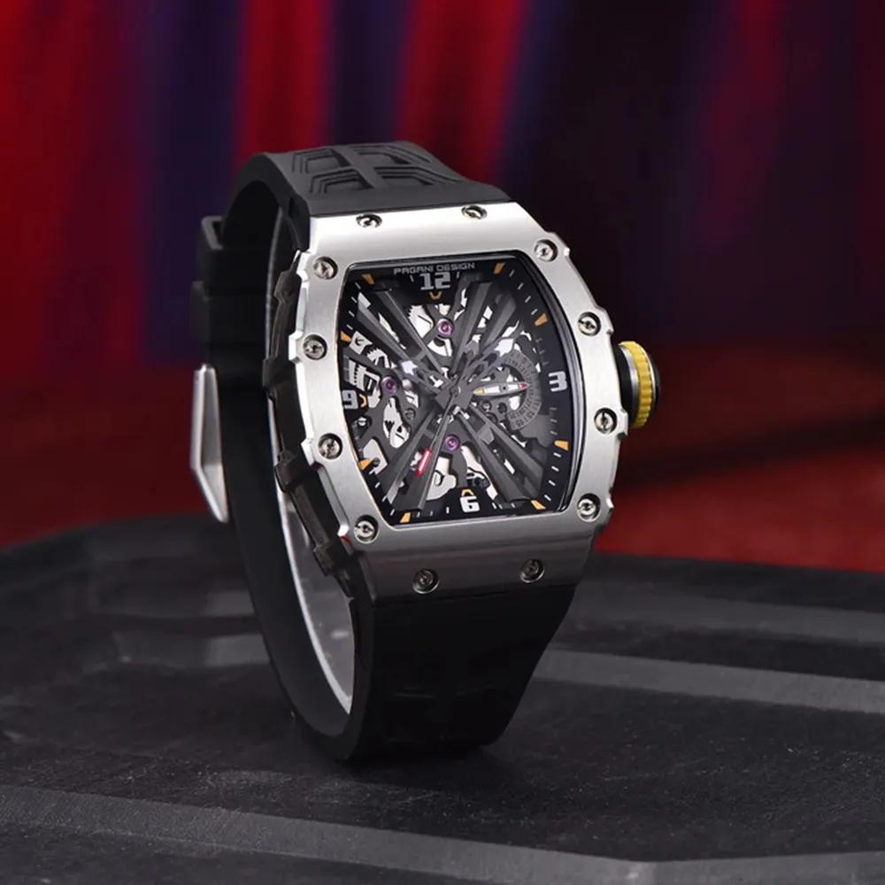 Pagani Design PD-1738 Silver-Black, фото 4