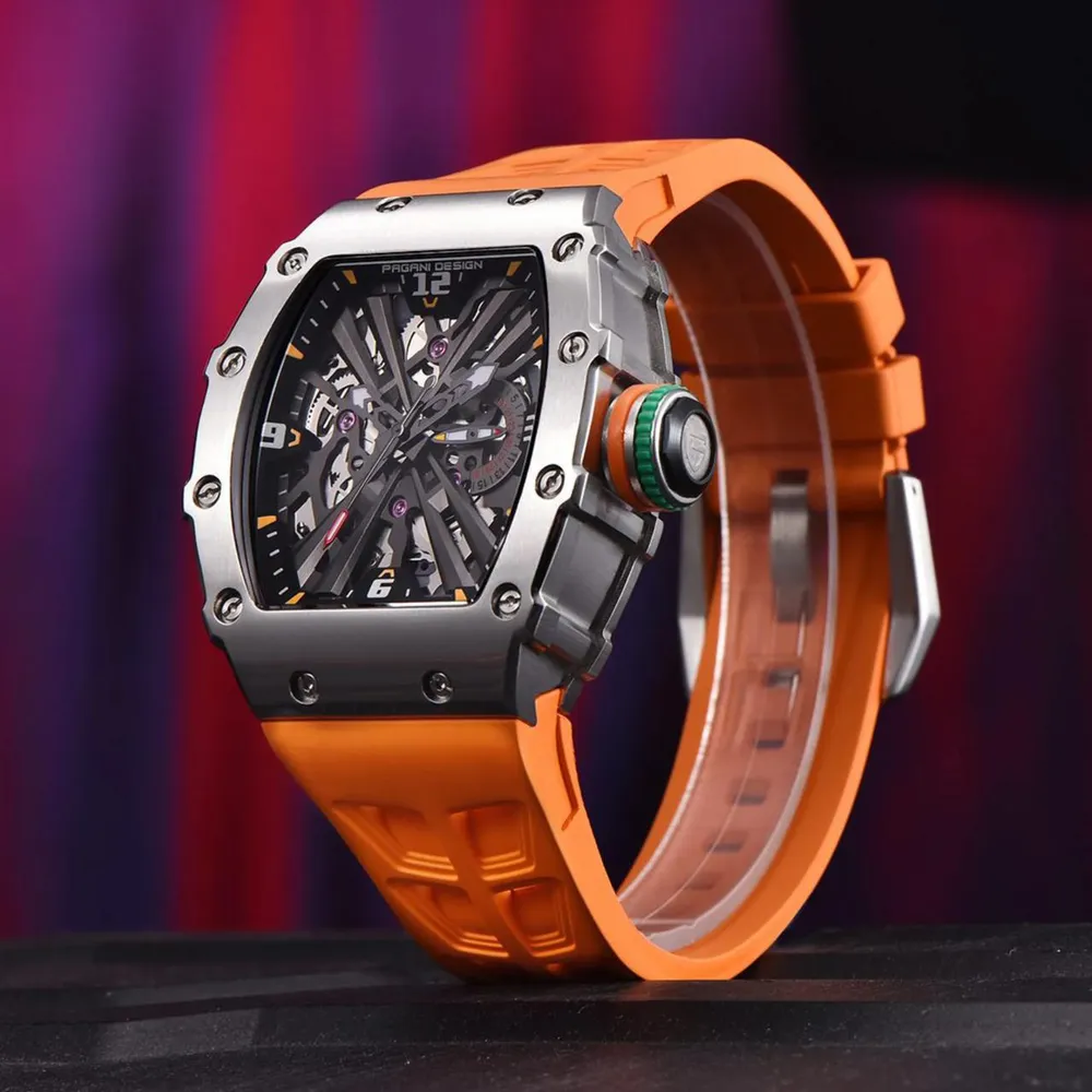 Pagani Design PD-1738 Black-Orange, фото 2
