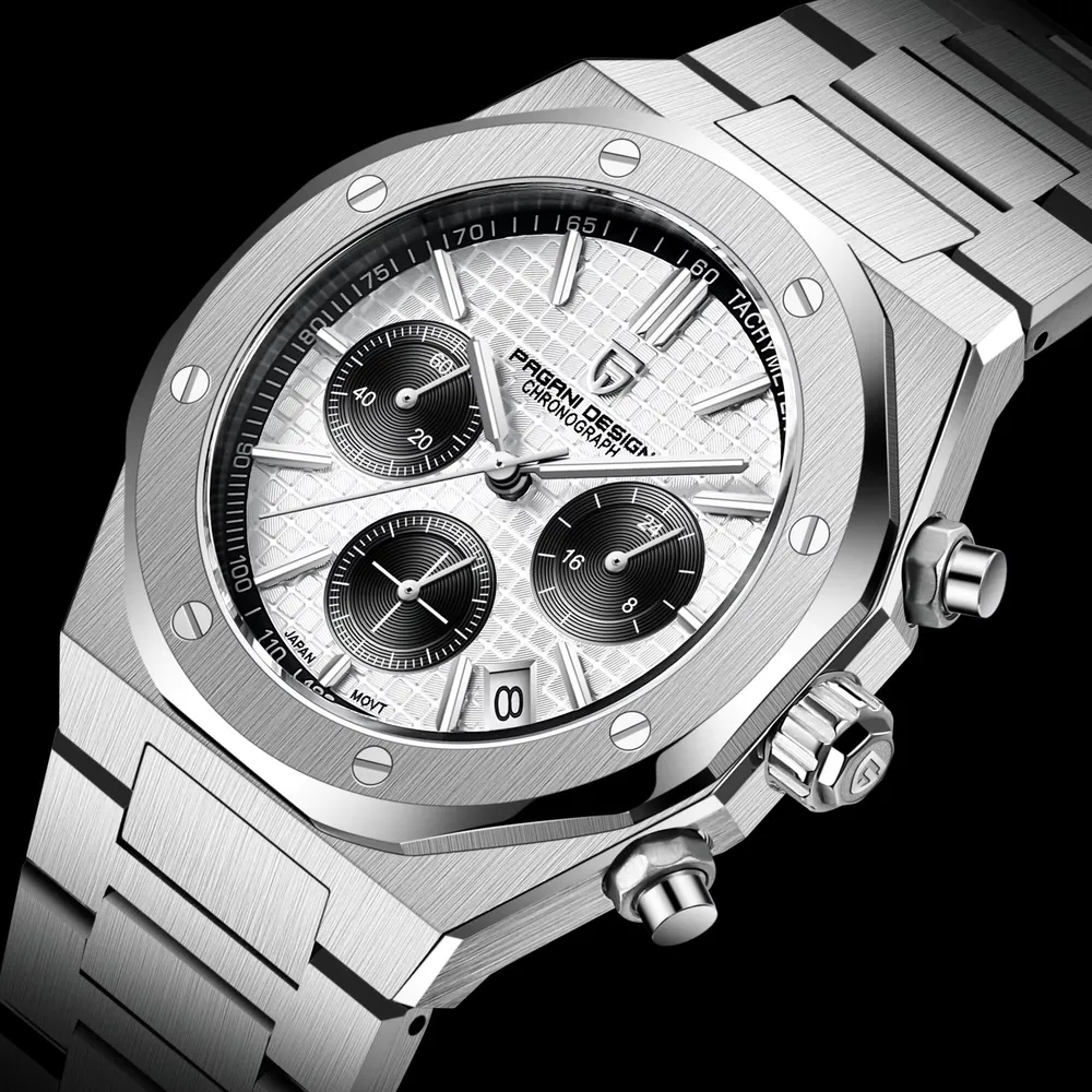 Pagani Design PD-1707 Silver-Black, фото 2