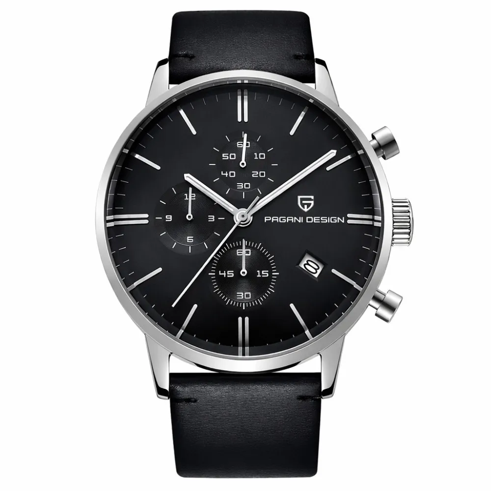 Pagani Design PD-2720 Silver-Black-Black