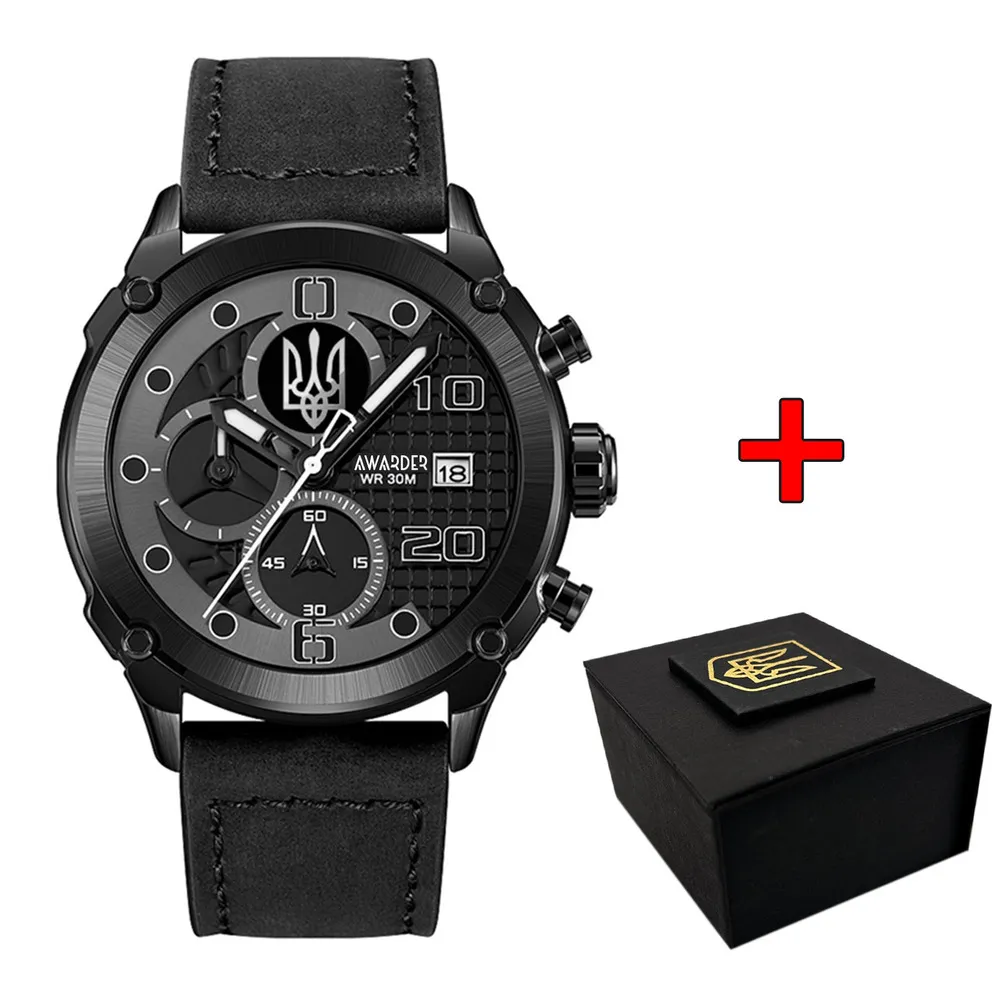 Awarder 016 Тризуб All Black