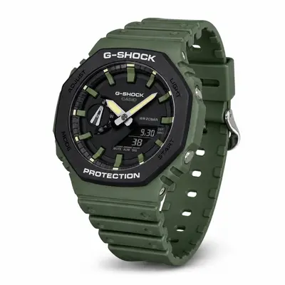 Casio G-SHOCK GA-2110SU-3A: протиударний кварцовий годинник
