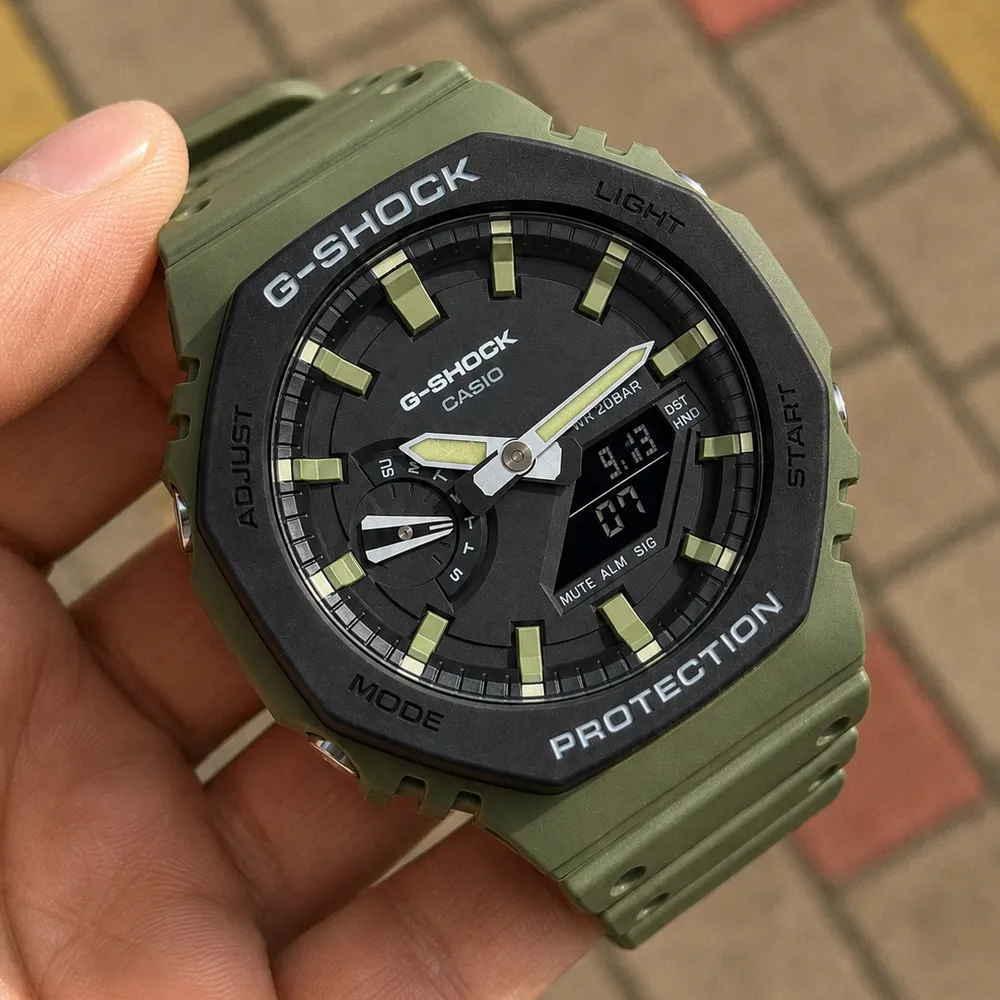 Casio G-SHOCK GA-2110SU-3A: протиударний кварцовий годинник, фото 2