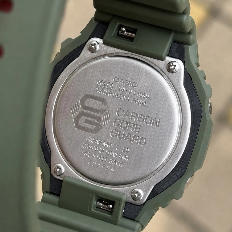 Casio G-SHOCK GA-2110SU-3A: протиударний кварцовий годинник, фото 4