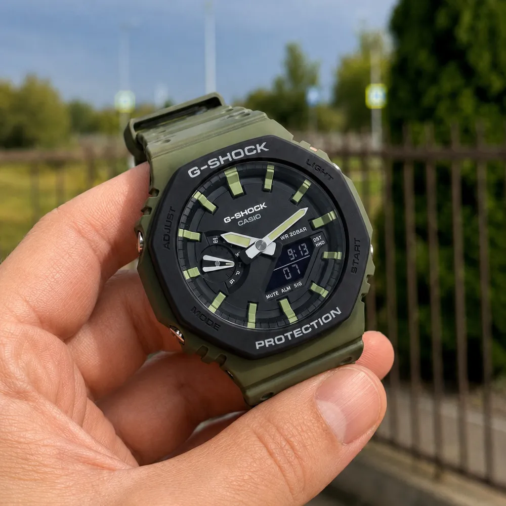 Casio G-SHOCK GA-2110SU-3A: протиударний кварцовий годинник, фото 7