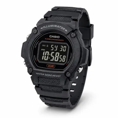 Casio W-219H-8B спортивний електронний