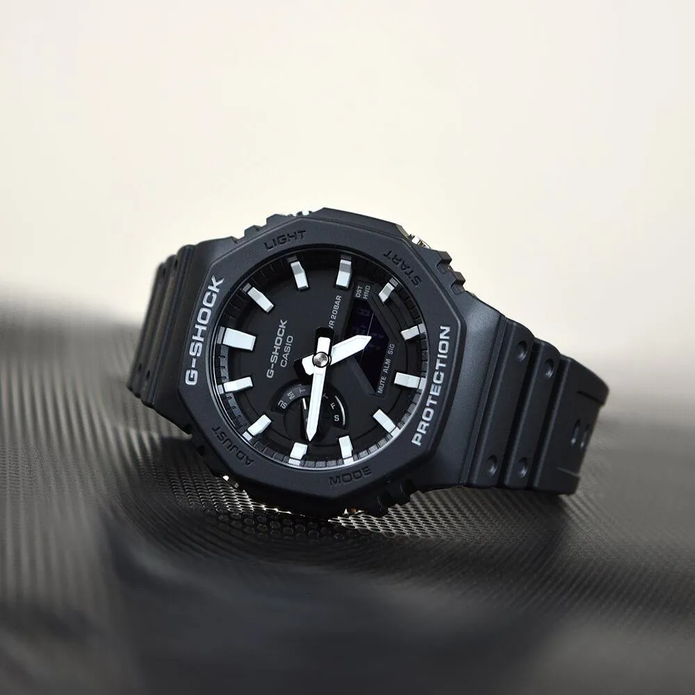 Casio G-SHOCK GA-2100-1A Carbon Core Guard спортивний протиударний, фото 3