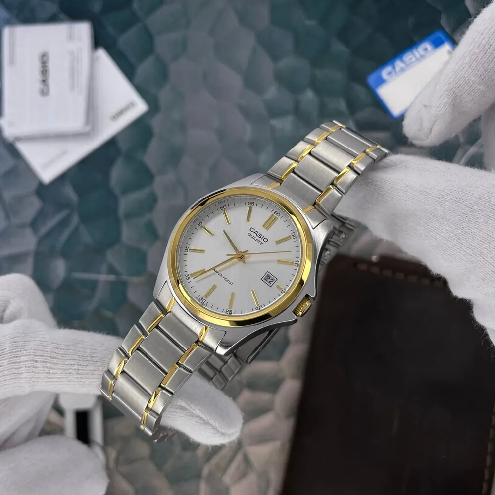 Casio MTP-1183G-7A Класичний сталевий браслет, фото 3