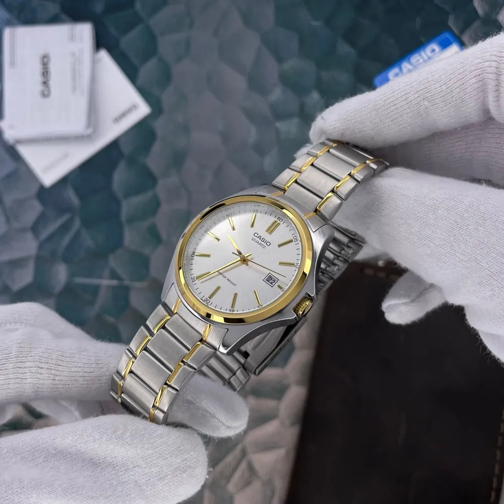 Casio MTP-1183G-7A Класичний сталевий браслет, фото 4