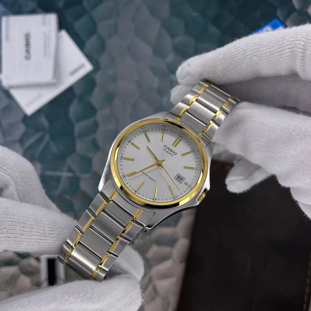 Casio MTP-1183G-7A Класичний сталевий браслет, фото 5