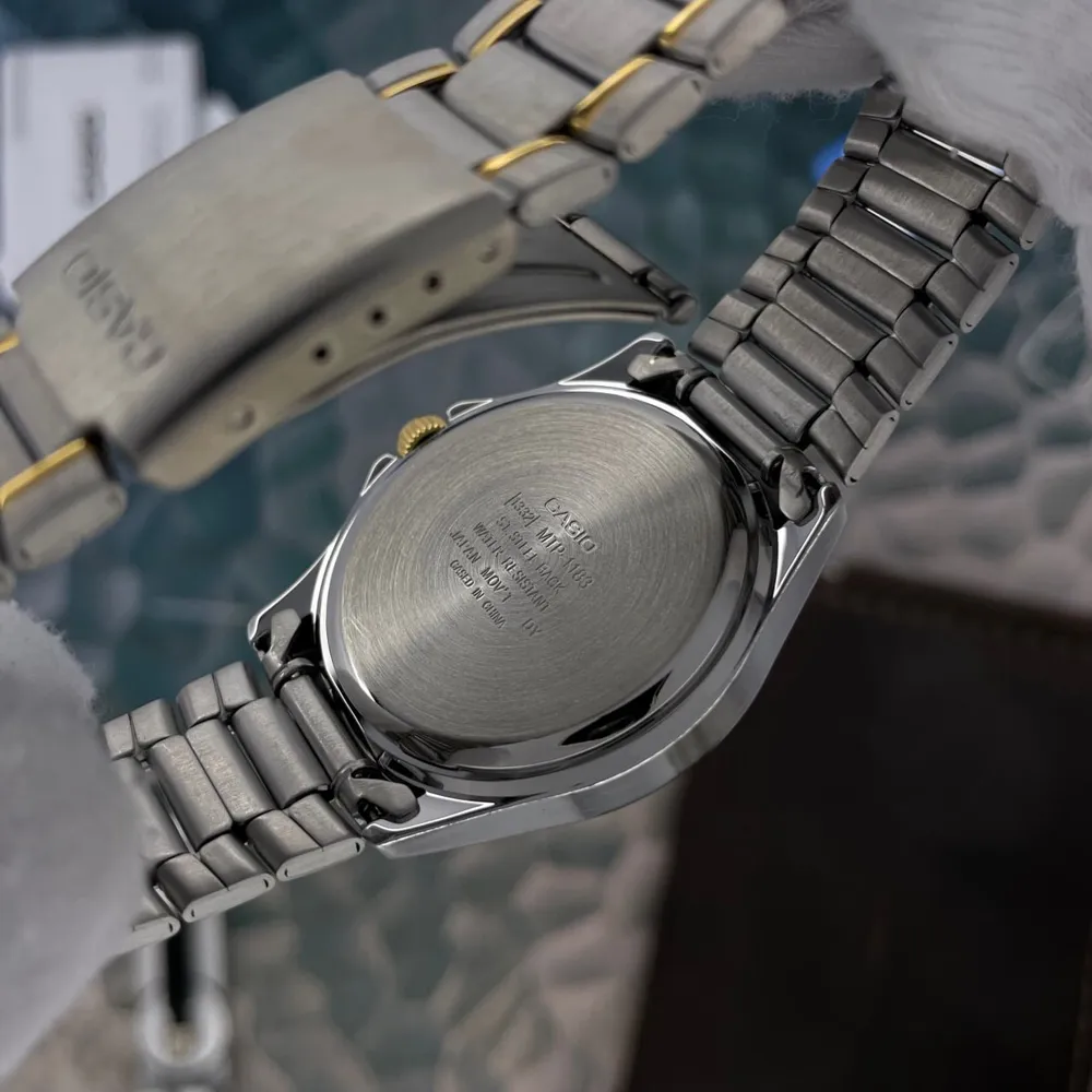 Casio MTP-1183G-7A Класичний сталевий браслет, фото 7