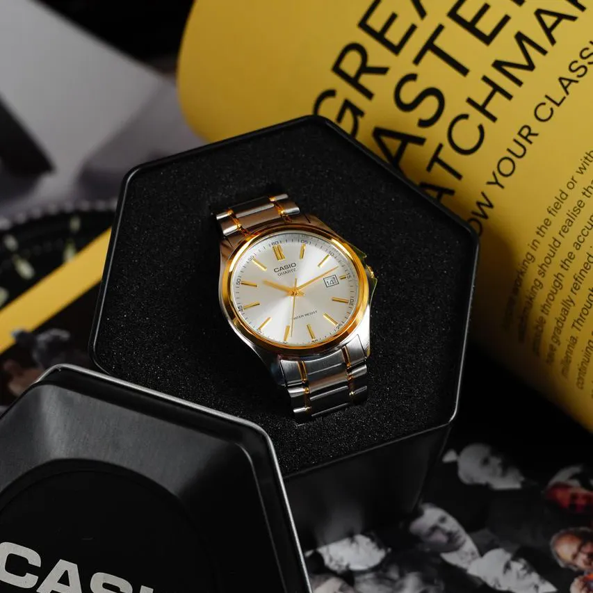 Casio MTP-1183G-7A Класичний сталевий браслет, фото 8