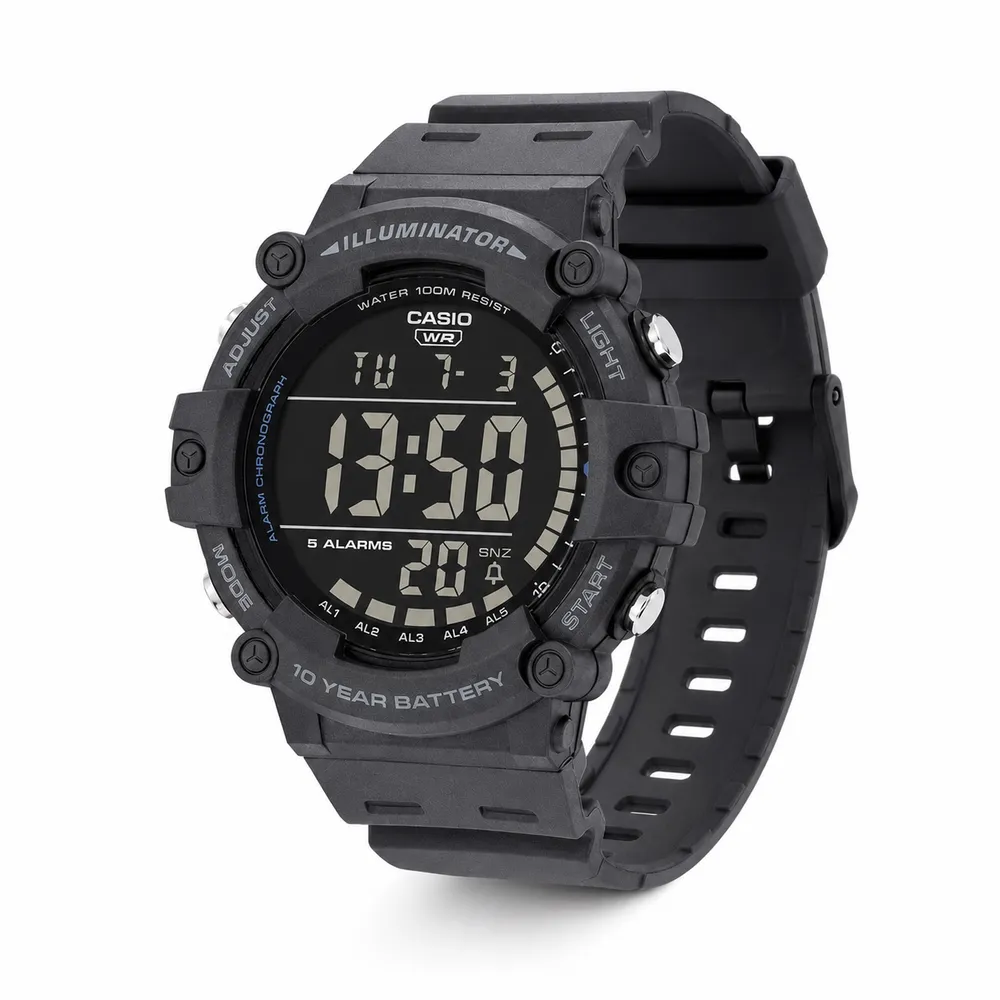 Casio AE-1500WH-8B сірий спортивний