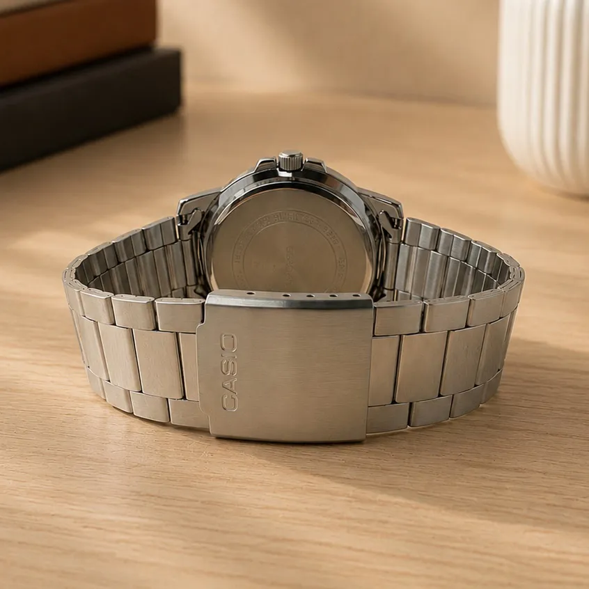 Casio MTP-VD01D-1E2 класичний сталевий, фото 4