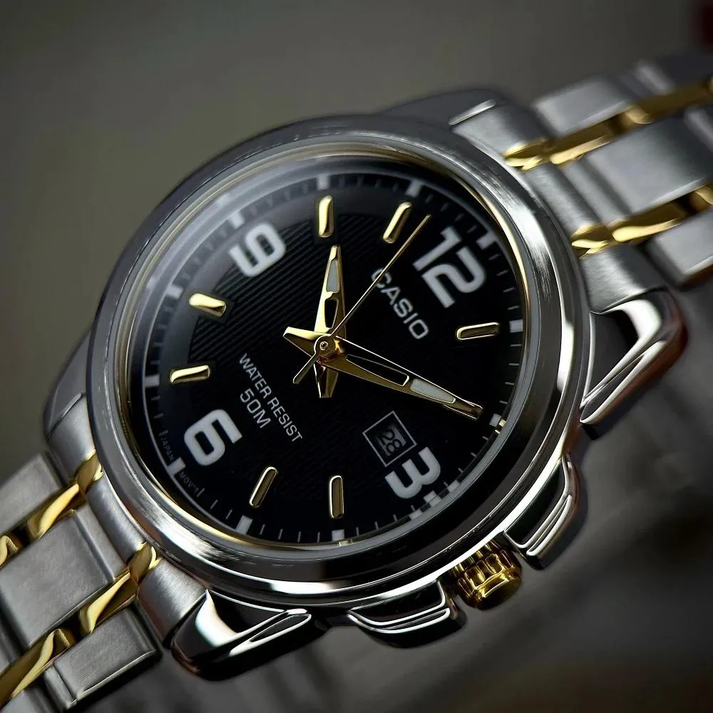 Casio LTP-1314SG-1A класичний сталевий браслет, фото 4