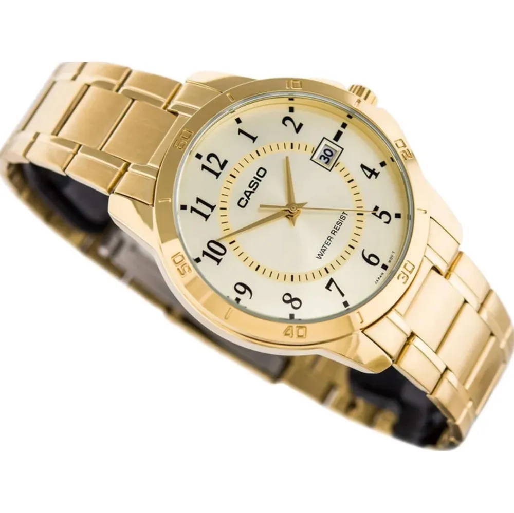 Casio MTP-V004G-9B класичний золотистий, фото 2
