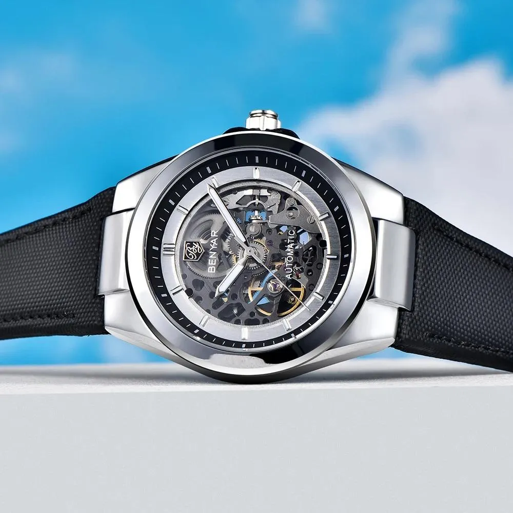Benyar BY-5207 Black-Silver-White, фото 4