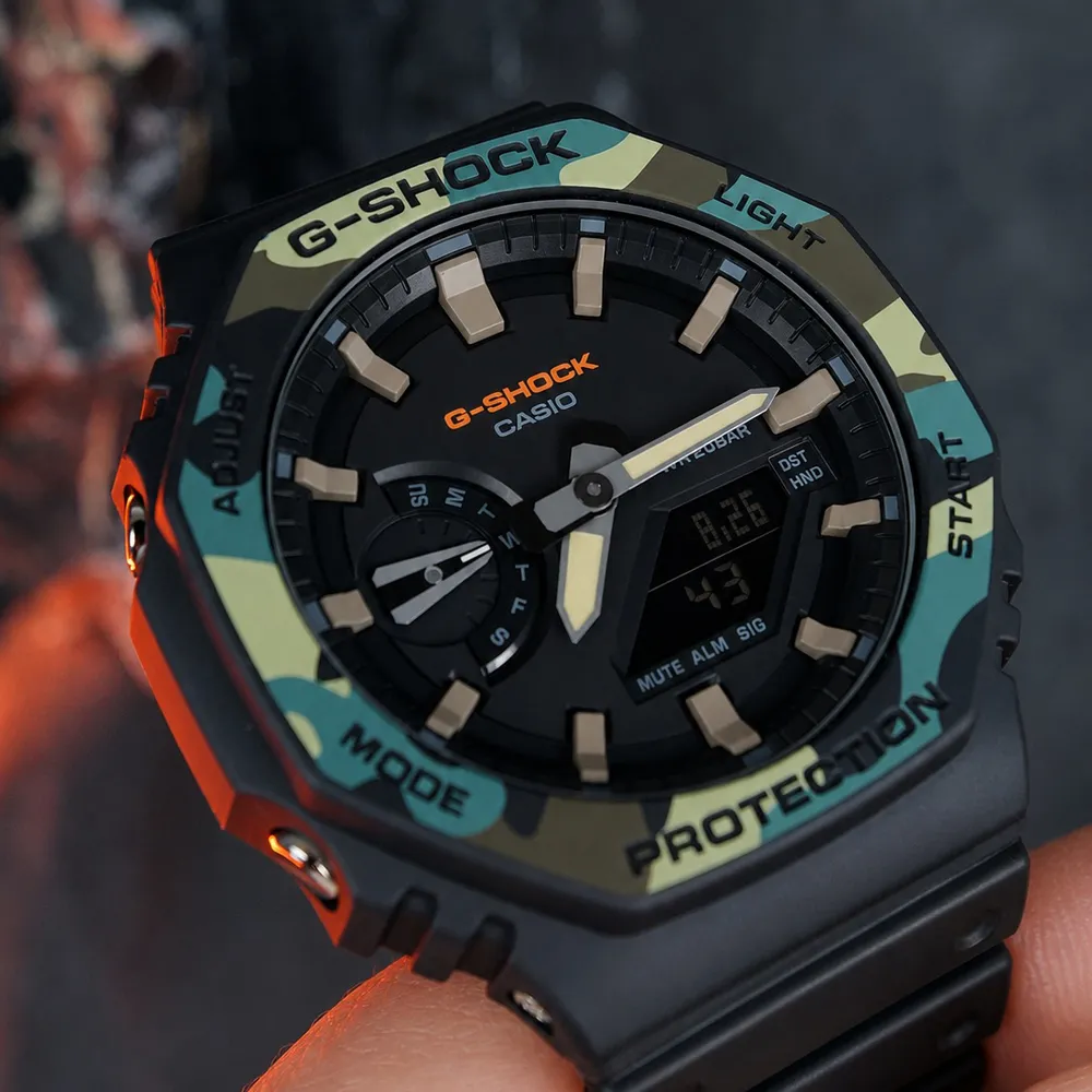 Casio G-SHOCK GA-2100SU-1A, фото 4