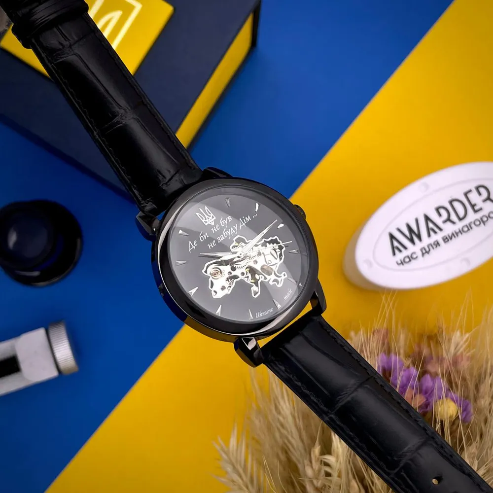 Awarder 022-3D Де би не був All Black Automatic, фото 6
