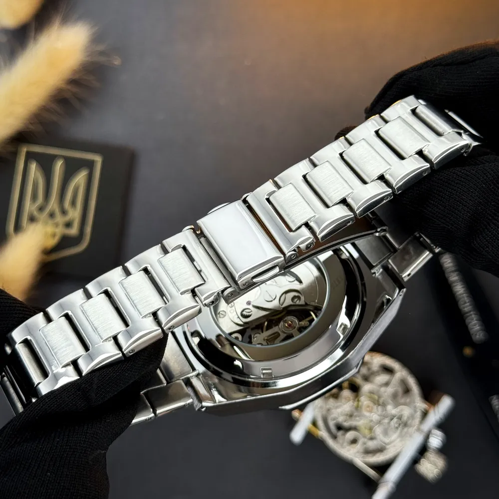 Awarder Octagon 026 Де би не був Silver-Black механіка, фото 3