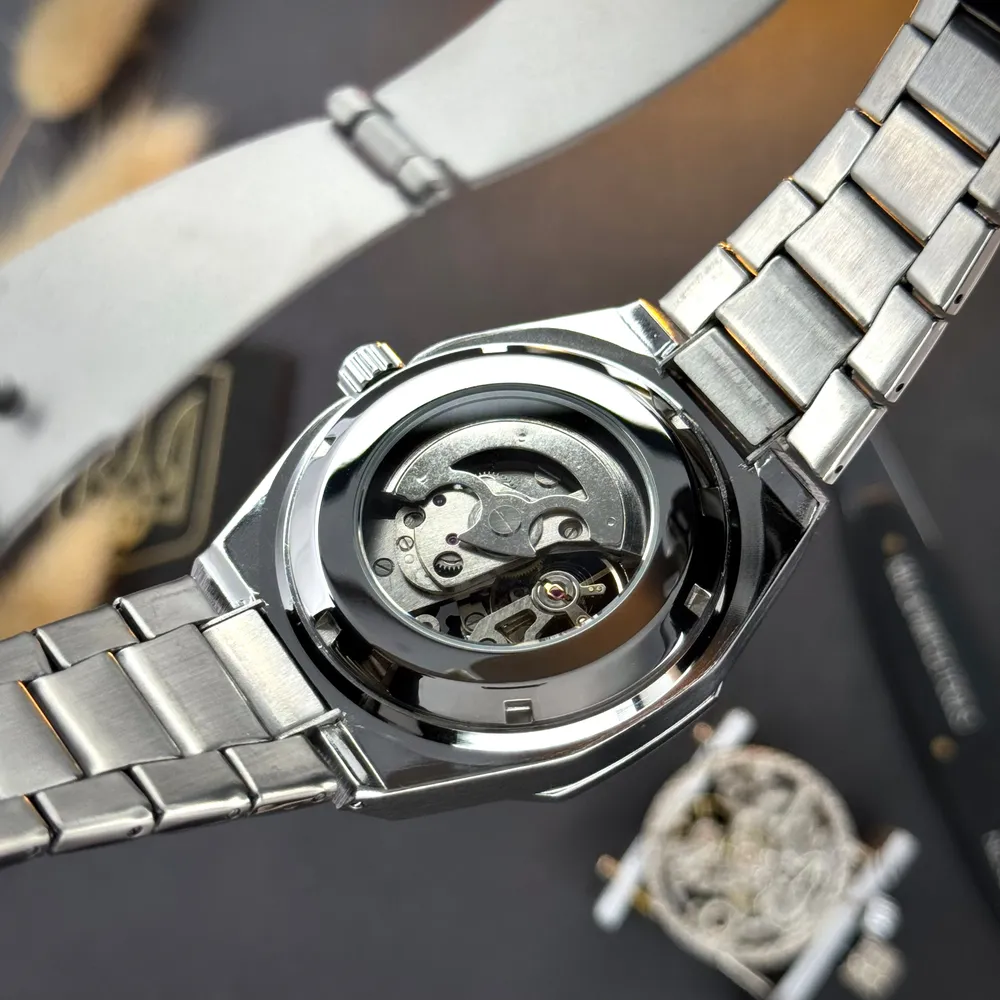 Awarder Octagon 026 Де би не був Silver-Black механіка, фото 4