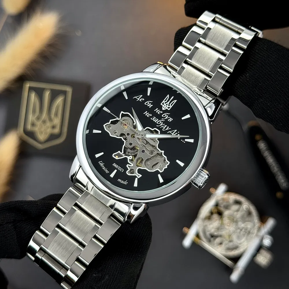 Awarder 022 Де би не був Silver-Black Automatic Steel, фото 6