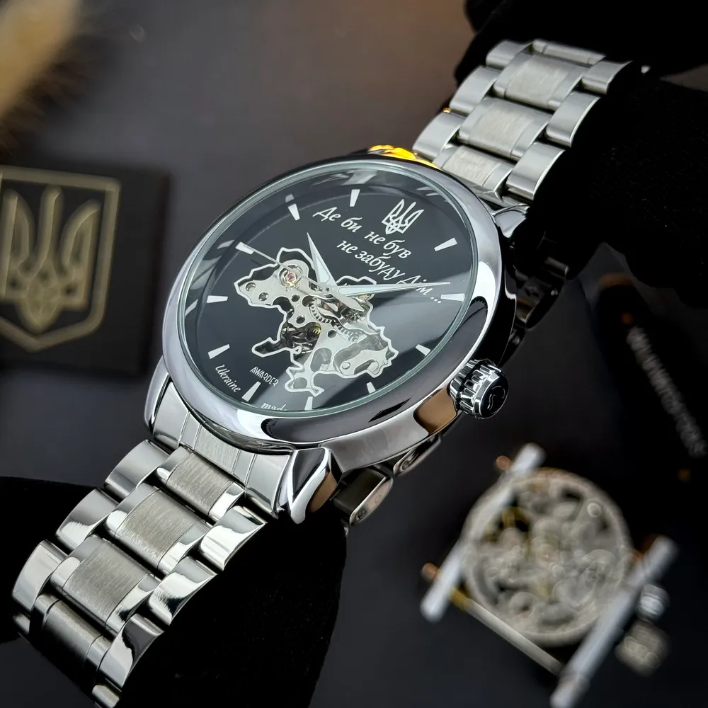 Awarder 022 Де би не був Silver-Black Automatic Steel, фото 7