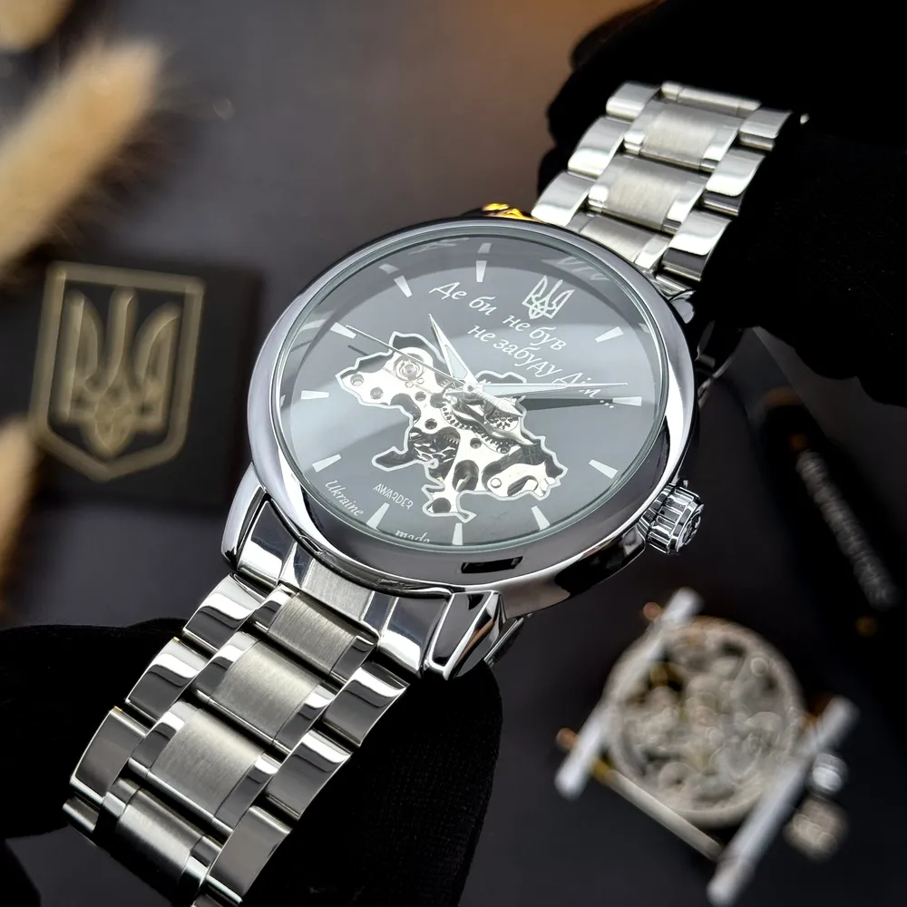 Awarder 022 Де би не був Silver-Black Automatic Steel, фото 8