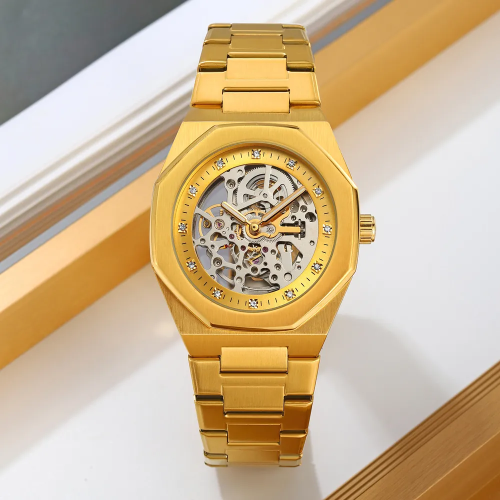 Skmei M034SGD Gold Steel, фото 3