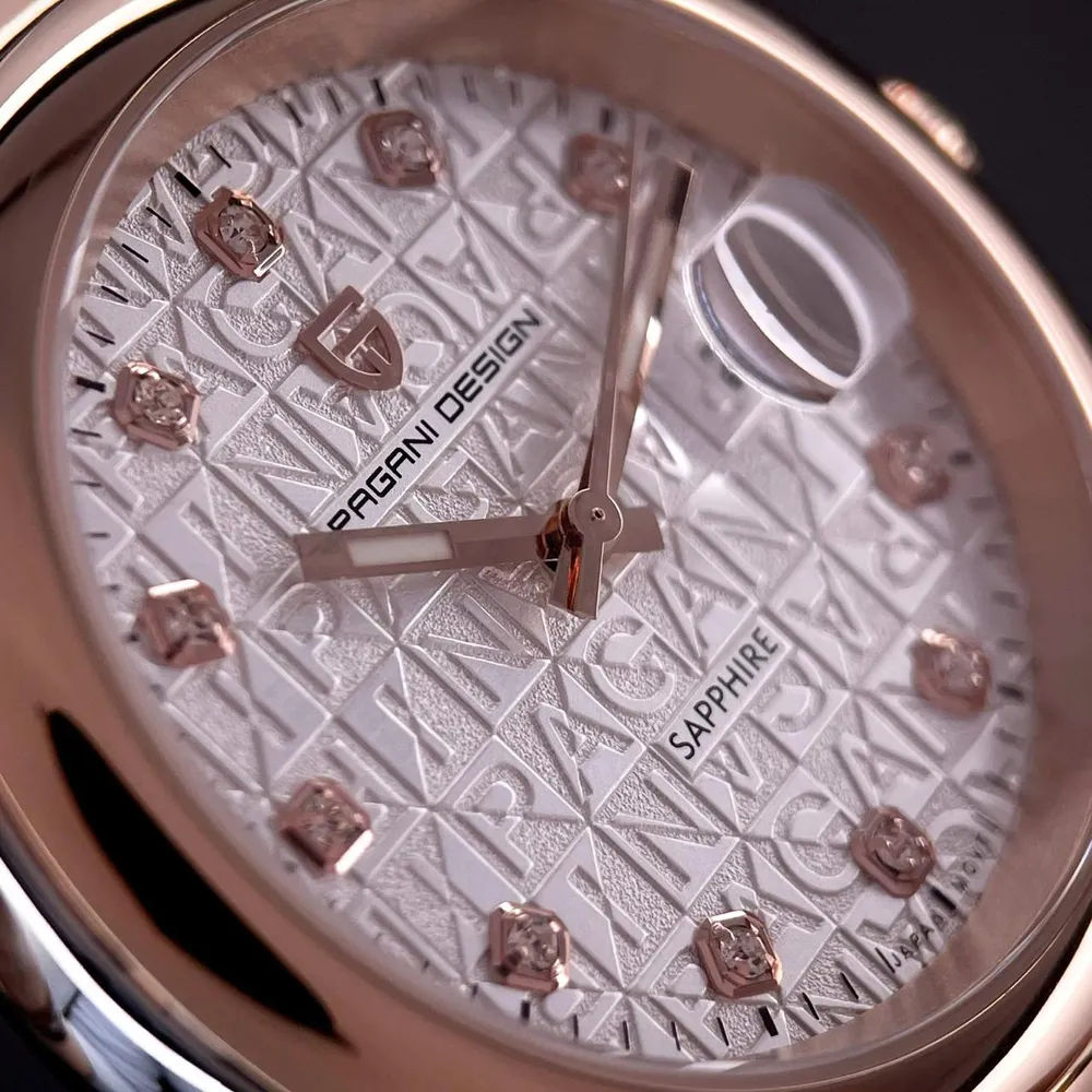 Pagani Design PD-1794M Silver-Rose Gold-White, фото 2