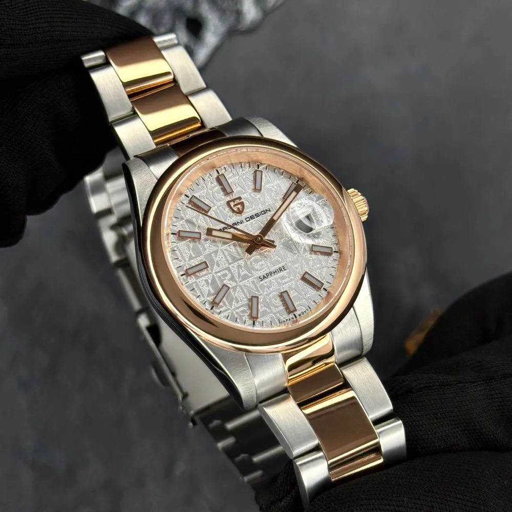 Pagani Design PD-1794M Silver-Rose Gold-White, фото 3