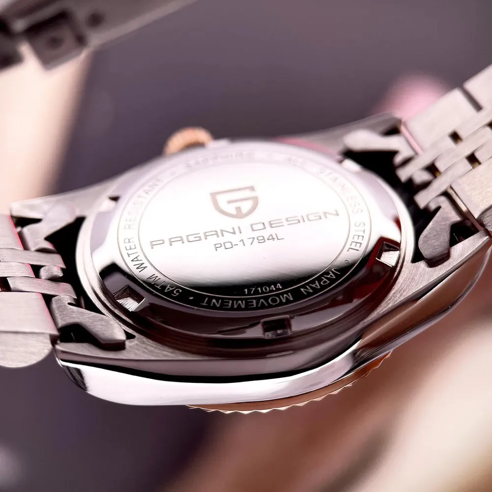 Pagani Design PD-1794L Silver-Rose Gold-Blue, фото 7