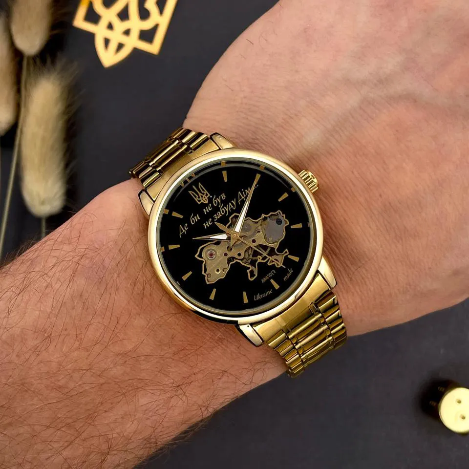 Awarder 022 Gold-Black Metall Не Забуду Дім, фото 3