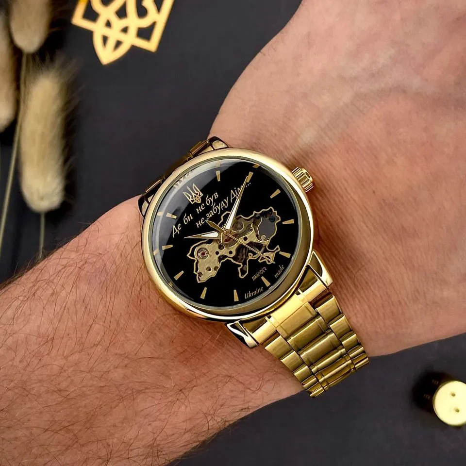 Awarder 022 Gold-Black Metall Не Забуду Дім, фото 4