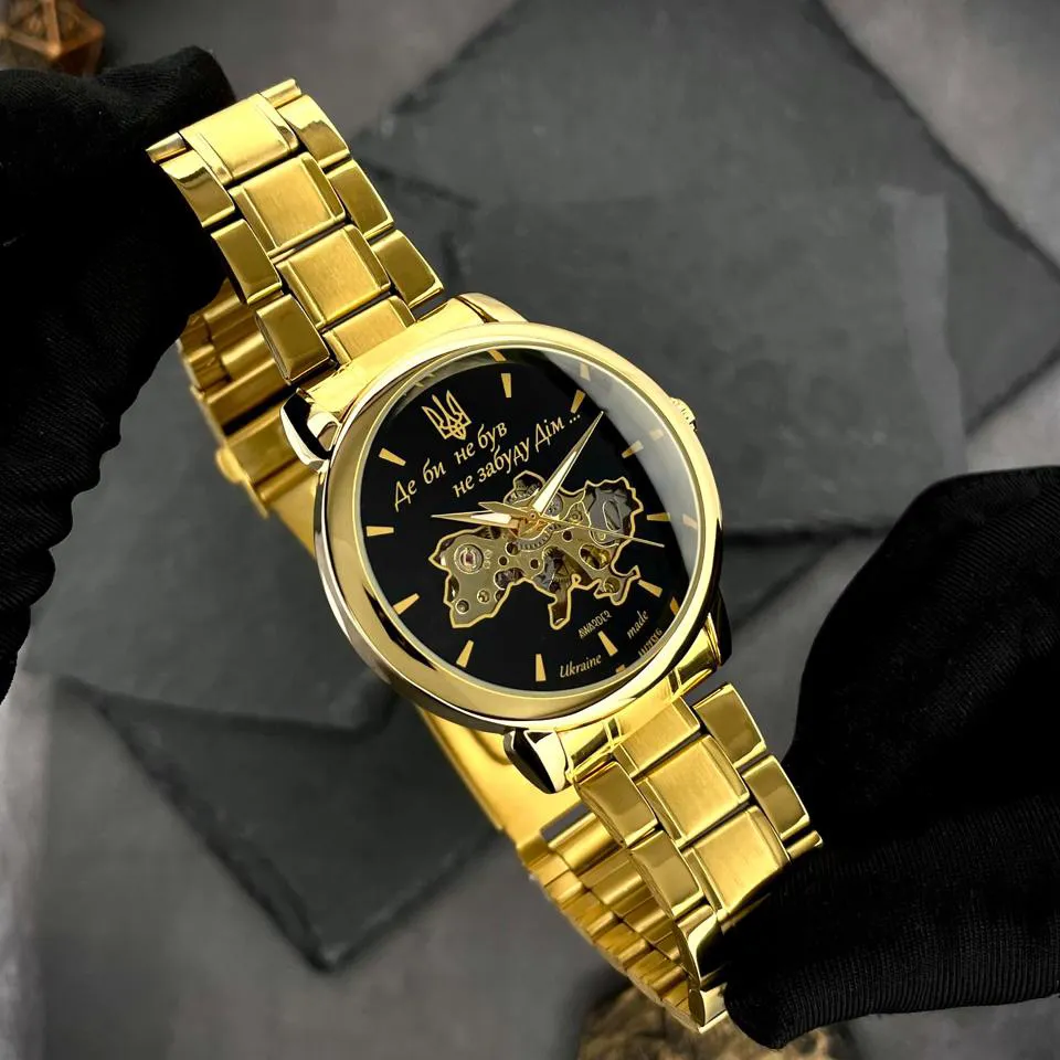 Awarder 022 Gold-Black Automatics Metal Не Забуду Дім, фото 3