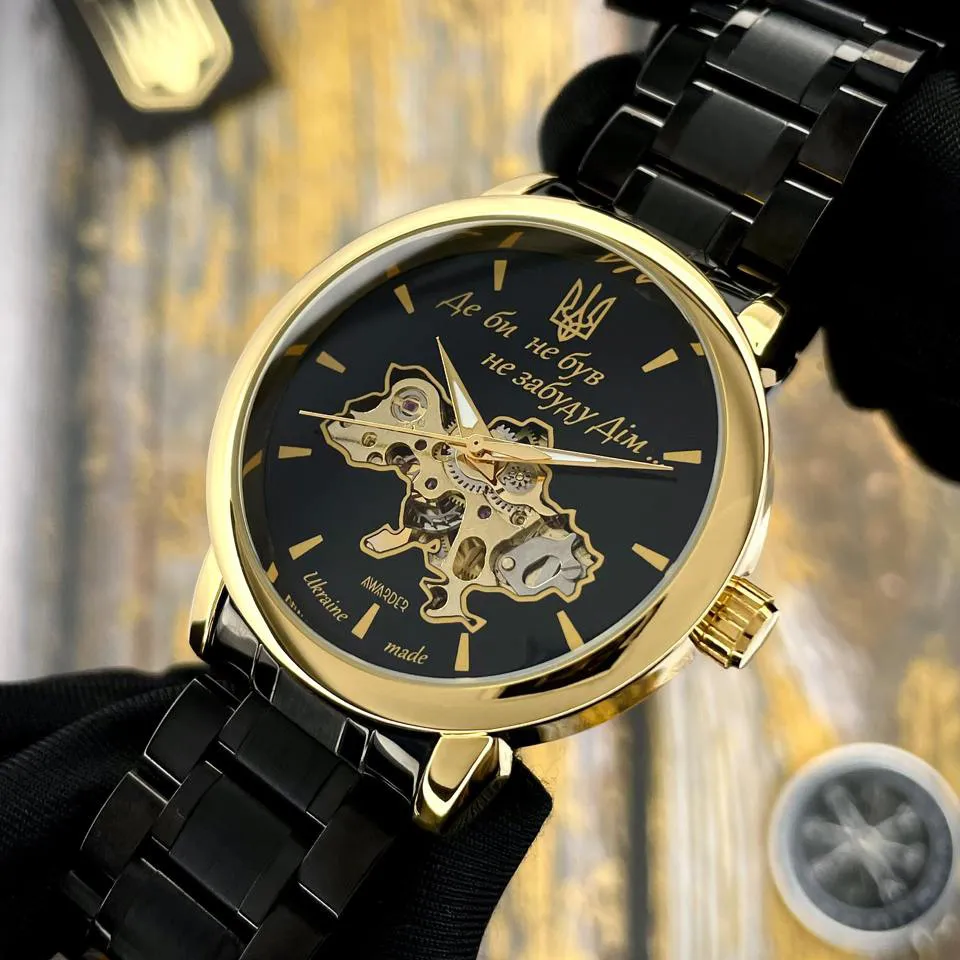Awarder 022 Black-Gold Automatics Не Забуду Дім Steel, фото 2