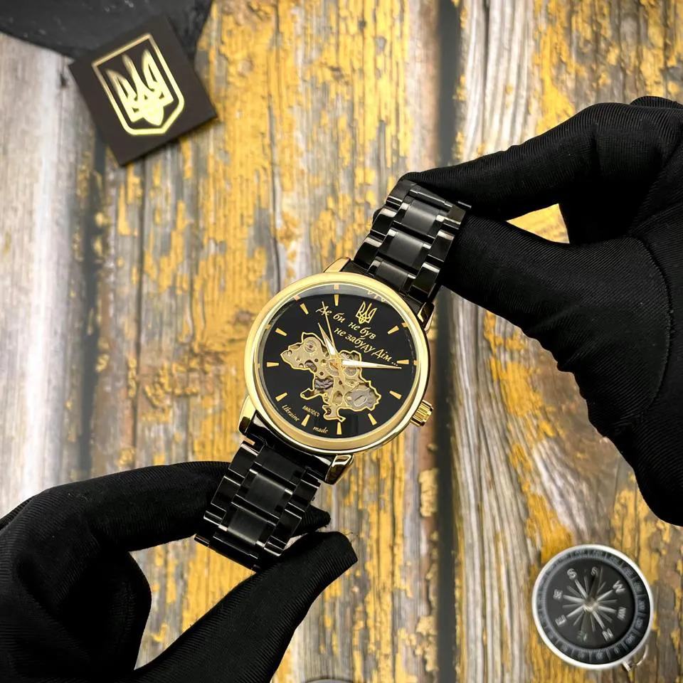Awarder 022 Black-Gold Automatics Не Забуду Дім Steel, фото 3
