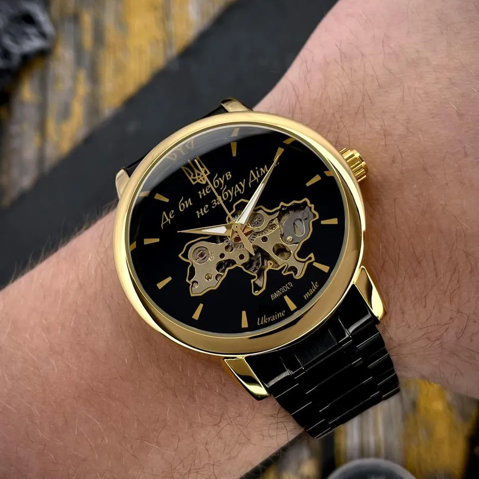 Awarder 022 Black-Gold Automatics Не Забуду Дім Steel, фото 4