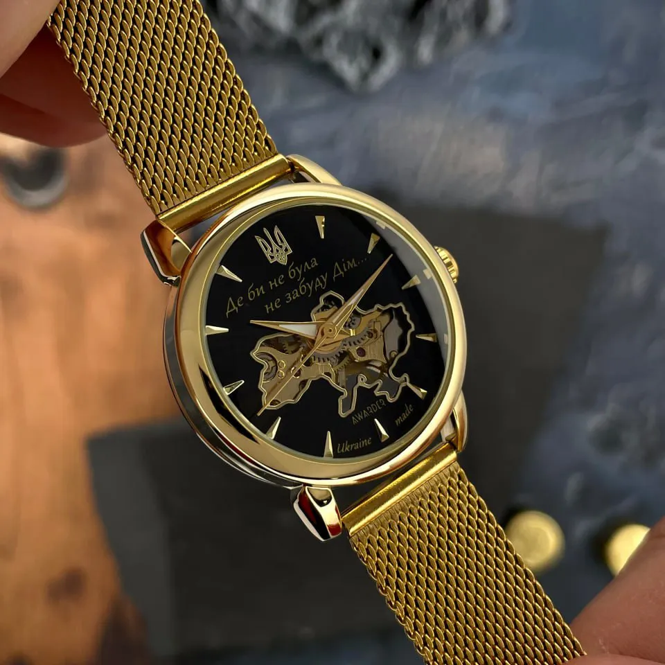 Awarder 028-3D Де би не була Gold-Black, фото 4