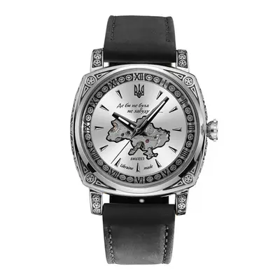 Awarder 021-3D Де би не була Silver-White-Black Leather