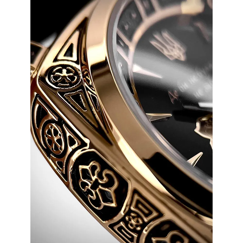 Awarder 021-3D Де би не була Gold-Black-Black Leather, фото 8