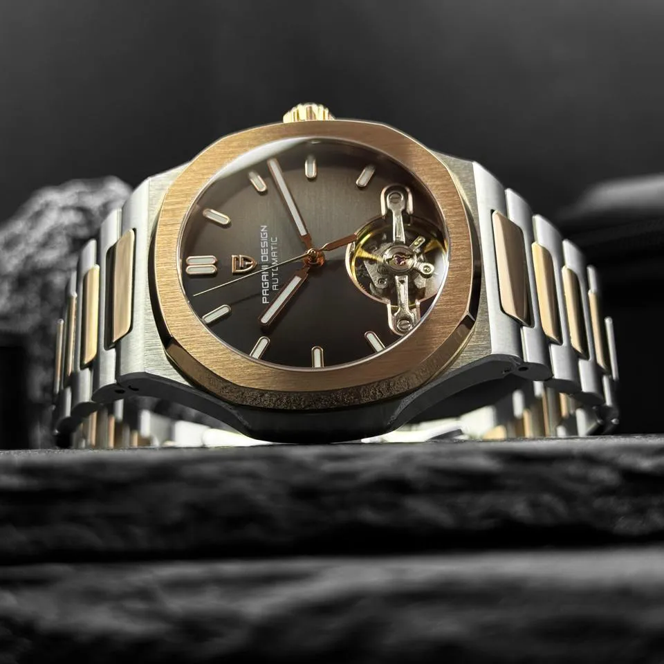 Pagani Design PD-YS025 Silver-Gold-Brown механіка, фото 2