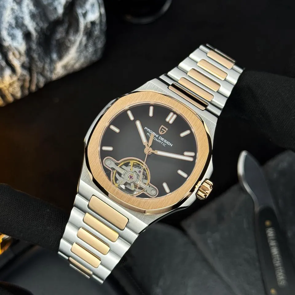 Pagani Design PD-YS025 Silver-Gold-Brown механіка, фото 3