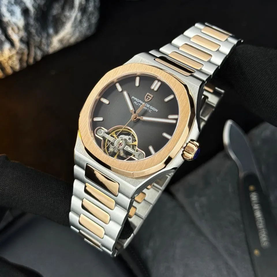 Pagani Design PD-YS025 Silver-Gold-Brown механіка, фото 6