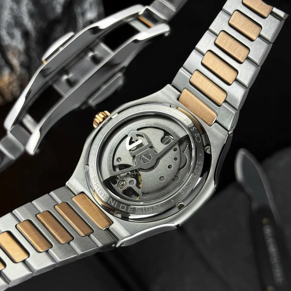 Pagani Design PD-YS025 Silver-Gold-Brown механіка, фото 7