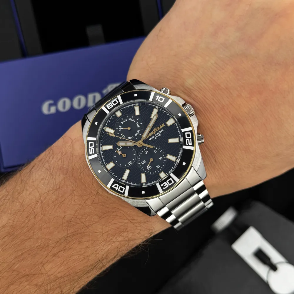 Guardo Чоловічий наручний годинник Goodyear G.S01262,01,05, фото 2