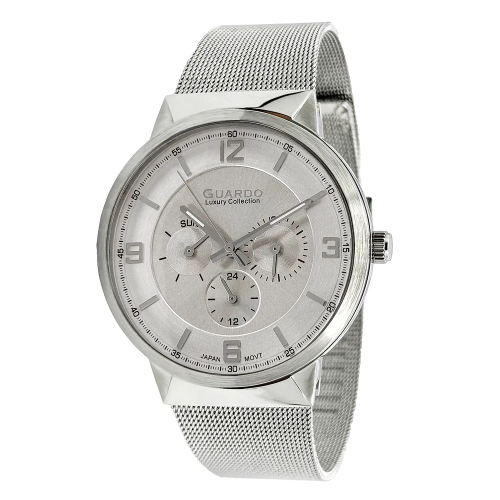 Guardo Чоловічий наручний годинник Guardo S1626-2-VX3JE